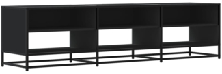 vidaXL TV-Schrank Schwarz 180x40x46 cm Holzwerkstoff 3300805