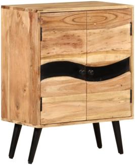 vidaXL Sideboard 57x34x75 cm Akazie Massivholz 322677