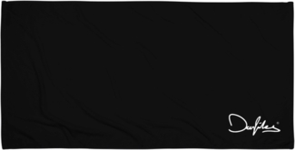 DECALVIBES Handtuch Badetuch 76x152 cm Classic, Schwarz