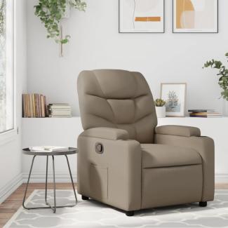 vidaXL Relaxsessel Cappuccino-Braun Kunstleder 372471