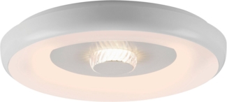 JUST LIGHT Deckenleuchte Ls-VERTIGO, Dimmfunktion, LED fest integriert, Warmweiß, LED, RGB+tunable white, Fernbedienung, Infrarot inkl, Smarthome fähig