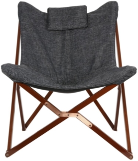 Lesli Living Faltstuhl Schmetterlingsstuhl Stuhl Sessel Faltstuhl Regie Stuhl 73x85x98cm