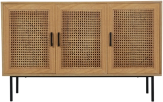 Sideboard FARVEN in natur, T39 x B120 x H76 cm