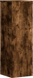 vidaXL Pflanzenständer Räuchereiche 33x33x100 cm Holzwerkstoff 852955