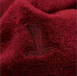 möve Superwuschel Gästetuch 30 x 50 cm aus 100% Baumwolle, ruby 3er Set