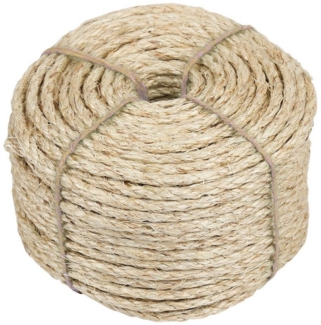 Clanmacy Kratzbaum Sisalseil Schnur Kratzbaumseil Katzespielzeug für Kratzbaum 25-100m