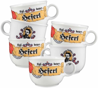 Seltmann Weiden Compact Bayern Kaffeetasse 210 ml 6er Set