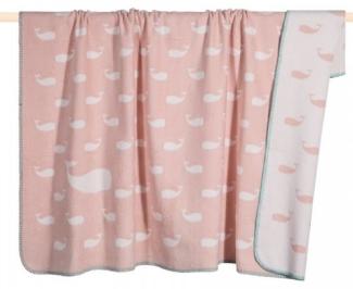 pad Kinderdecke Whale Wal Pink (100x150 cm) 10501-M40-1015