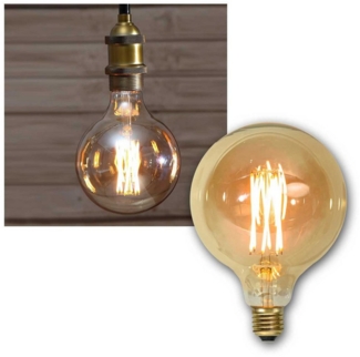 Decoration LED "Vintage Gold", E27, 1800 K, A+