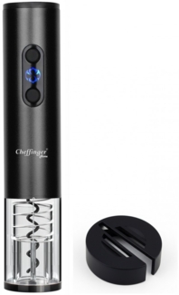 Cheffinger Elektrischer Flaschenöffner Korkenöffner + Kapselschneider EWO01