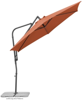 Schneider Ampelschirm Genua terracotta Ø 300 cm