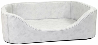 CopcoPet Tierbett Hundebett Stella Antik Weiß L ca. 80x60 cm Kaltschaumstoff
