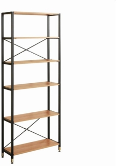 GMD Living Raumteiler ADENAU, Regal mit 6 Böden, T30 x B85 x H210 cm