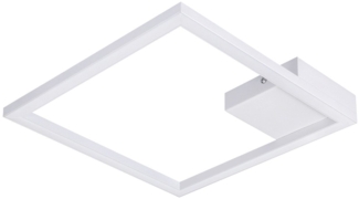 ZMH LED Deckenleuchte weiß 12W modern 3000K Warmweiß
