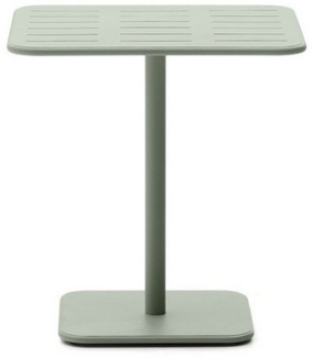 Natur24 Gartentisch Brai Outdoor-Tisch 9070 x 70 x 73 cm Stahl Türkis