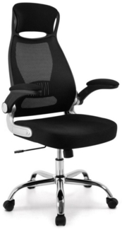 Intimate WM Heart Bürostuhl Ergonomisch Drehstuhl, Höhenverstellbar Schreibtischstuhl, Meshstoff Computerstuhl mit Hoher Rückenlehne klappbarer Armlehne