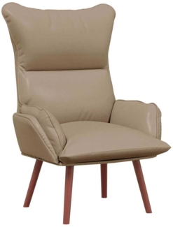 vidaXL Sessel Cappuccino 69 x 74 x 93 cm Kunstleder 42001862