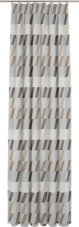 Wirth Vorhang Bray, Kräuselband (1 St), blickdicht, Jacquard