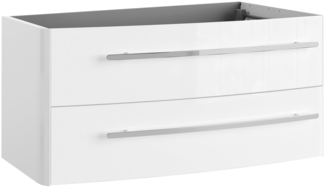 Lanzet CLASSICO Waschtischunterschrank 100 cm Weiß, links