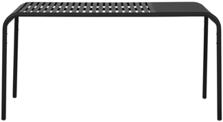 ebuy24 Gartentisch Stella Gartentisch 150x90 cm schwarz.