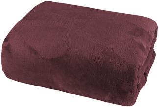 Cashmere Touch Spannbetttuch Betttuch Bettlaken 180x200cm Brombeere