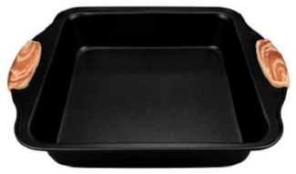 SCHÄFER Back-/Auflaufform Maple Wood Antihaftbeschichtung scharz matt 27,3x22,3x5cm