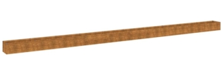 vidaXL Hochbeet 960x50x36 cm Cortenstahl 151982