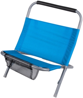 Sunnydays Strandstuhl Klappstuhl Strandliegestuhl "LE DELANO" 224719 hellblau