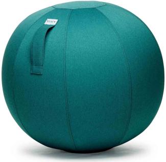 Vluv Leiv Stoff-Sitzball Durchmesser 60-65 cm Dark Petrol / Blau - Grün