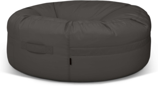 Sitzsack ‘Roll 135‘, Bezugstoff - Colorin, 100% Olefin, dark Grey, 50x135x135 cm.