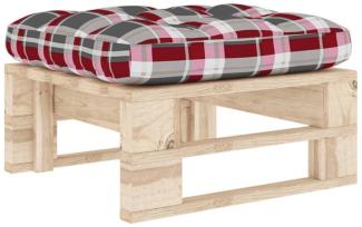 Garten-Paletten-Hocker Imprägniertes Kiefernholz