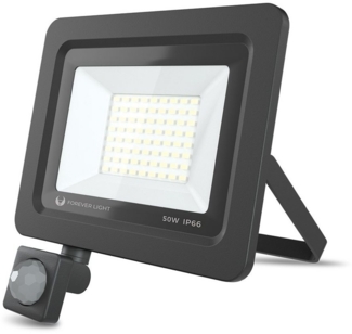 Forever Light LED Flutlichtstrahler Flutlicht LED PROXIM ll IP66 Wasserdicht Strahler Mit Bewegungsmelder, mit Bewegungsmelder