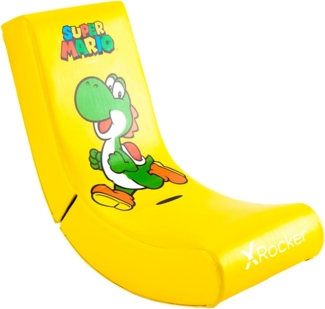 X Rocker Nintendo Super Mario™ Floor Rocker Gaming-Bodensessel im Yoshi Design für Kinder &