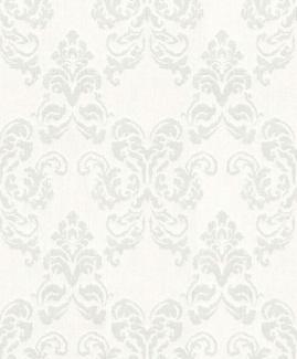 Casa Padrino Barock Textiltapete Creme / Grau 10,05x0,53 m - Deko Accessoires im Barockstil