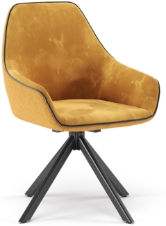 Vicco Loungesessel Gelb 60x89 cm, Eleganza
