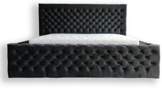 JVmoebel Polsterbett Chesterfield Betten modernes Hotelbett Doppelbett Modernes King Size (Bett), Made in Europa