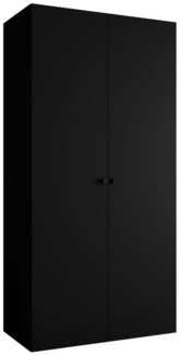 ABIKS MÖBEL Dreh-/Schwebetürenschrank PARMA 1 Schlafzimmerschrank mit Kleiderstange und Regalen Garderobenschrank Kleiderschrank in 5 verschieden Breiten und 4 Farben