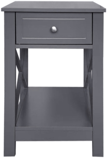 HTI-Living Hayet Grau Nachttisch