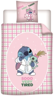 Disney Stitch Bettwäsche 140x200 cm + Kissen 65x65 cm Polycotton