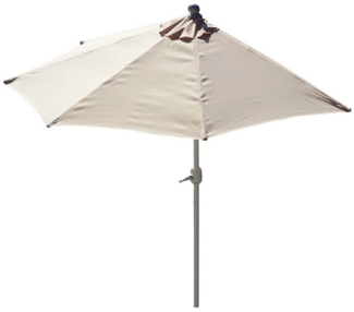 MCW Sonnenschirm Lorca-270, LxB: 260x135 cm, Optional mit Schirmständer, witterungsfest Platzsparend faltbar