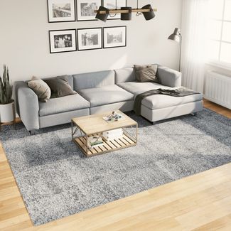 vidaXL Shaggy-Teppich PAMPLONA Hochflor Modern Blau 240x340 cm 375329