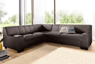 DOMO collection Ecksofa Norma Top L-Form, wahlweise mit Bettfunktion