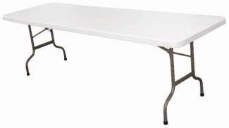 Bolero Rechteckiger Klapptisch Weiß 244Cm