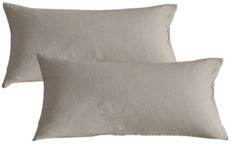 KEAYOO Bettwäsche SBD Double Gauze Muslin, Baumwolle, 2 teilig, Double Gauze 100% Baumwolle Bügelfrei weiche Bettwäsche