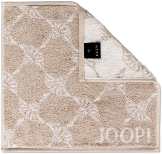 JOOP! Handtücher JOOP! Seiftuch Classic Cornflower 1611, 30 Sand, Baumwolle (1-St)