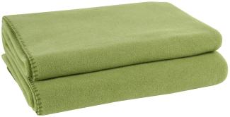 Zoeppritz Soft-Fleece green 110x150 103291-650