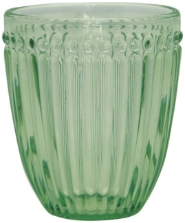 Greengate Wasserglas Alice Pale Green GLAWATAALI3906