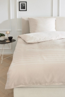 Musterring Wendebettwäsche Simple, Renforcé, 2 teilig, aus hochwertigen Naturfasern