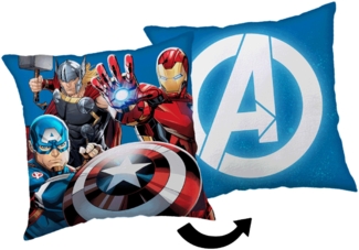 Avengers Kopfkissen (1 Stück) Premium Dekokissen mit beidseitigem Digitaldruck