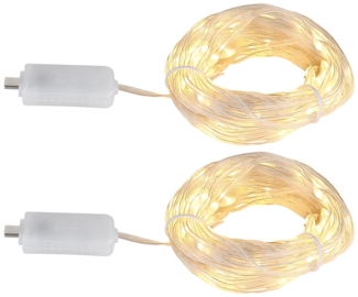 LED-Band, 8 Modi, 200x LED, transparent, L 10 m